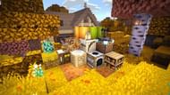 Autumn Shader (Image via Minecraft Pocket)